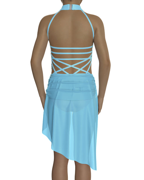 CLAIRE Leotard Base - Baby Blue